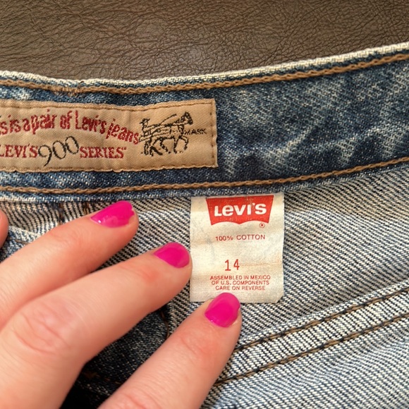 Vintage Levi Jeans size 14 - Picture 5 of 7